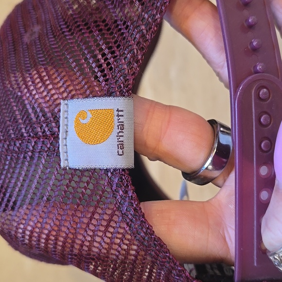 Carhartt Maroon Adjustable Hat - Picture 6 of 11